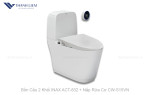 Bồn cầu 2 Khối Inax ACT-832 + Nắp rửa cơ CW-S15VN