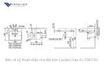 Chậu đặt bàn Lavabo Inax AL-536VGC