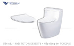 Bồn cầu 1 khối TOTO MS636DT8 + Nắp đóng êm TC600VS