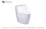 Bồn cầu 1 khối TOTO MS636DT8 + Nắp đóng êm TC600VS