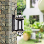 Đèn Tường Đồng 629BK Màu Đen