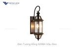 Đèn Tường Đồng 629BK Màu Đen