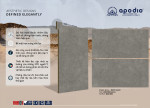 Gạch Apodio M48CG402 Kích Thước 40x80CM