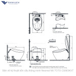 Bồn cầu thông minh Neorest NX TOTO CS903KVT