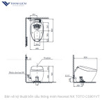Bồn cầu thông minh Neorest NX II TOTO CS901VT