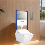 Bồn cầu treo tường TOTO CW522EA tích hợp nắp rửa điện TCF803CZ