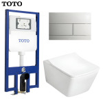 Bồn cầu treo tường TOTO CW522EA tích hợp nắp đóng êm TC512A