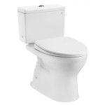 Bồn Cầu 2 Khối TOTO CS302 Kết Hợp Nắp Đóng Êm TC395VS