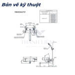 Sen Tắm Nhiệt Độ TOTO TBV03427V