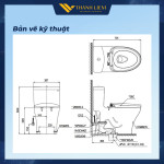 Bồn Cầu Điện Tử TOTO MS889CDRW17#XW Nắp Rửa Washlet TCF23460AAA