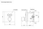  Van điều chỉnh nhiệt độ kèm van chuyển hướng 2 đường nước TOTO TBV02406B 