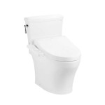  Bồn cầu TOTO CS986CGW17#XW 2 khối nắp điện tử Washlet C2 TCF23460AAA giấu dây 