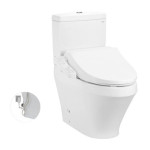  Bồn cầu TOTO CS948DW18#XW 2 khối nắp điện tử TCF23710AAA Washlet C2 cơ bản 