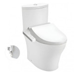  Bồn cầu TOTO CS838DW18#XW 2 khối nắp điện tử TCF23710AAA Washlet C2 cơ bản 