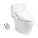  Bồn cầu TOTO CS767RW18 2 khối nắp điện tử TCF23710AAA Washlet C2 cơ bản 
