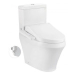  Bồn cầu TOTO CS945PDW16#XW 2 khối nắp điện tử Washlet C2 TCF23410AAA thoát ngang 