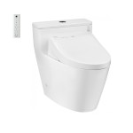  Bồn cầu TOTO MS625CDW15#XW 1 khối nắp điện tử Washlet C5 TCF24460AAA giấu dây 