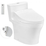  Bồn cầu TOTO MS885DW14#XW 1 khối nắp điện tử Washlet C5 TCF24410AAA 