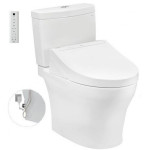  Bồn cầu TOTO CS769DRW14#XW 2 khối nắp điện tử Washlet C5 TCF24410AAA 