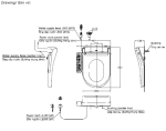  Nắp bồn cầu thông minh Washlet S2 TOTO TCF33370GAA#NW1 dành cho bồn cầu giấu dây 