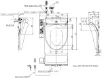  Nắp bồn cầu thông minh TOTO TCF23710AAA#NW1 Washlet C2 cơ bản 