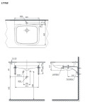  Chậu rửa mặt lavabo âm bàn TOTO LT765#XW 