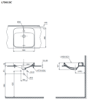  Chậu rửa lavabo đặt bàn TOTO LT5615C#XW