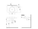  Chậu rửa lavabo đặt bàn TOTO LW526NJU#W 