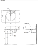  Chậu rửa lavabo đặt bàn TOTO LT367CR#XW