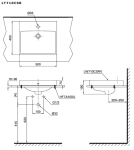  Chậu rửa lavabo đặt bàn TOTO LT710CSR#XW