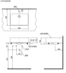  Chậu rửa lavabo đặt bàn TOTO LT710CTR#XW 