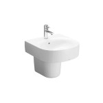  Chậu lavabo treo tường TOTO LHT766CR#XW chân lửng 