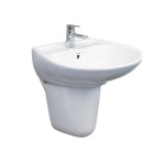  Chậu lavabo treo tường TOTO LHT300CR#W chân lửng 