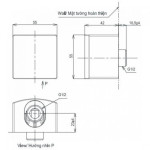 Cút Nối Tường TOTO TBW08009A#BFG Màu Vàng Pháp Mờ