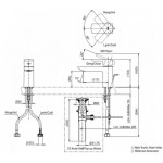 Vòi Lavabo TOTO TLG02301B#BGP Nóng Lạnh Xám Than Chì Mờ