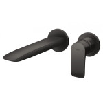 Vòi Lavabo TOTO TLG04310BB#MBL Nóng Lạnh Gắn Tường Màu Đen Mờ