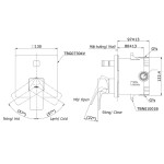  Van gật gù điều chỉnh nóng lạnh kèm nút chuyển hướng TOTO TBG07304VA 