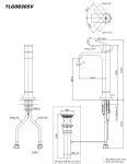  Vòi lavabo nóng lạnh GC TOTO TLG08305B#BFG