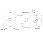  Van gật gù điều chỉnh nóng lạnh TOTO TBG08303VA 