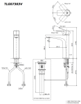  Vòi lavabo nóng lạnh GE TOTO TLG07303V 