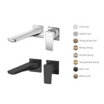  Vòi lavabo nóng lạnh gắn tường GE TOTO TLG07308BB 