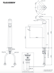  Vòi lavabo nóng lạnh GB TOTO TLG10305V 