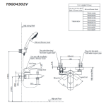 Củ sen tắm nóng lạnh GA Series TOTO TBG04302VA