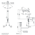  Vòi lavabo nóng lạnh ZA TOTO TLP03301A1 