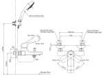 Củ Sen Tắm TOTO TBG10302VA Nóng Lạnh