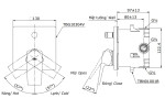  Van gật gù điều chỉnh nóng lạnh kèm nút chuyển hướng TOTO TBG10304VA 