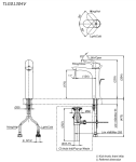  Vòi lavabo nóng lạnh GO TOTO TLG01304V 