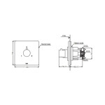  Van chuyển hướng 3 đường nước TOTO TBV02104B#BFG